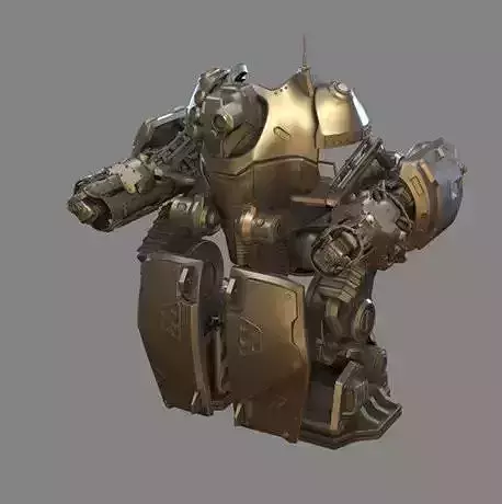 Silverback 1 armored robot