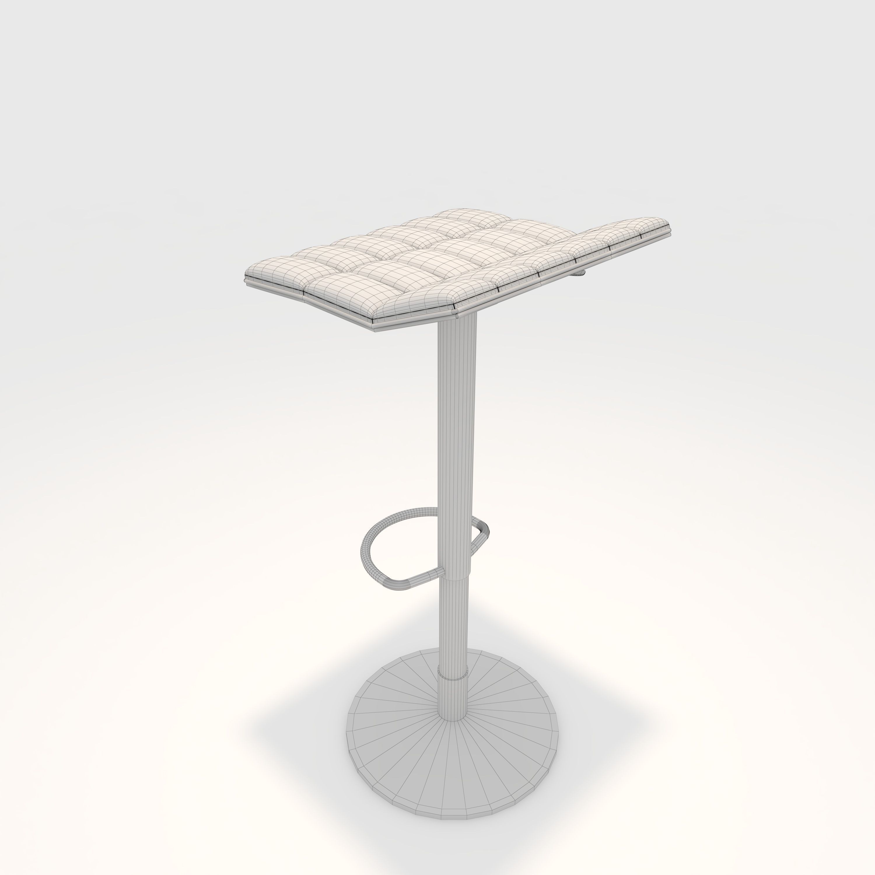 Bar Stool 16 3D model_5