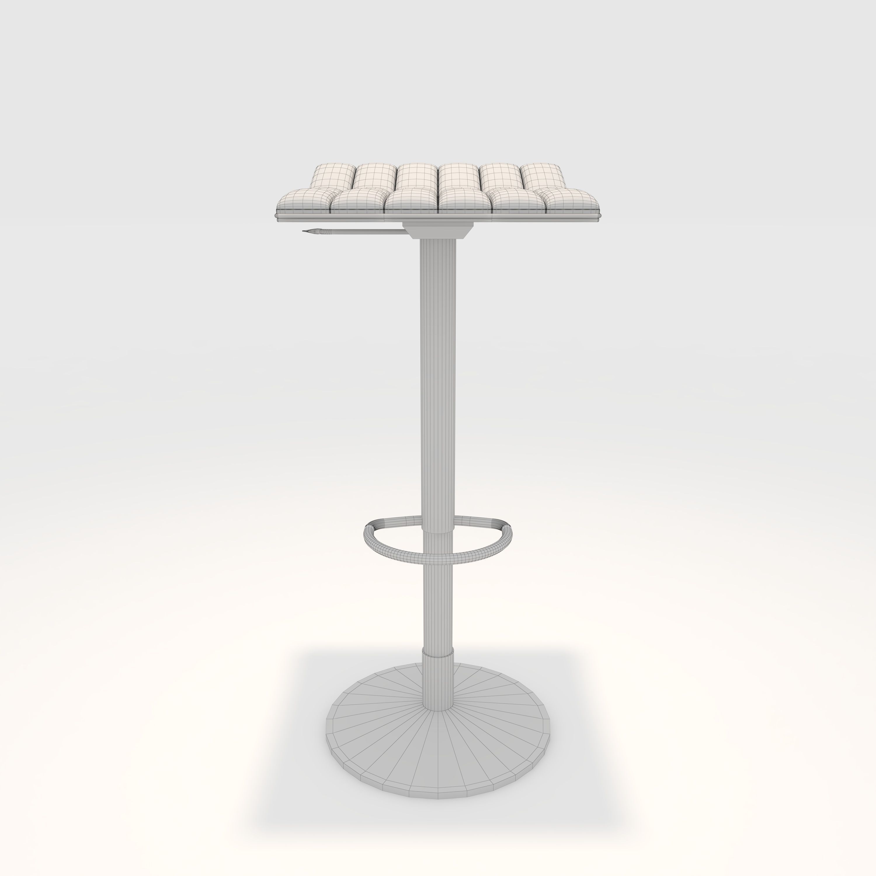 Bar Stool 16 3D model_9