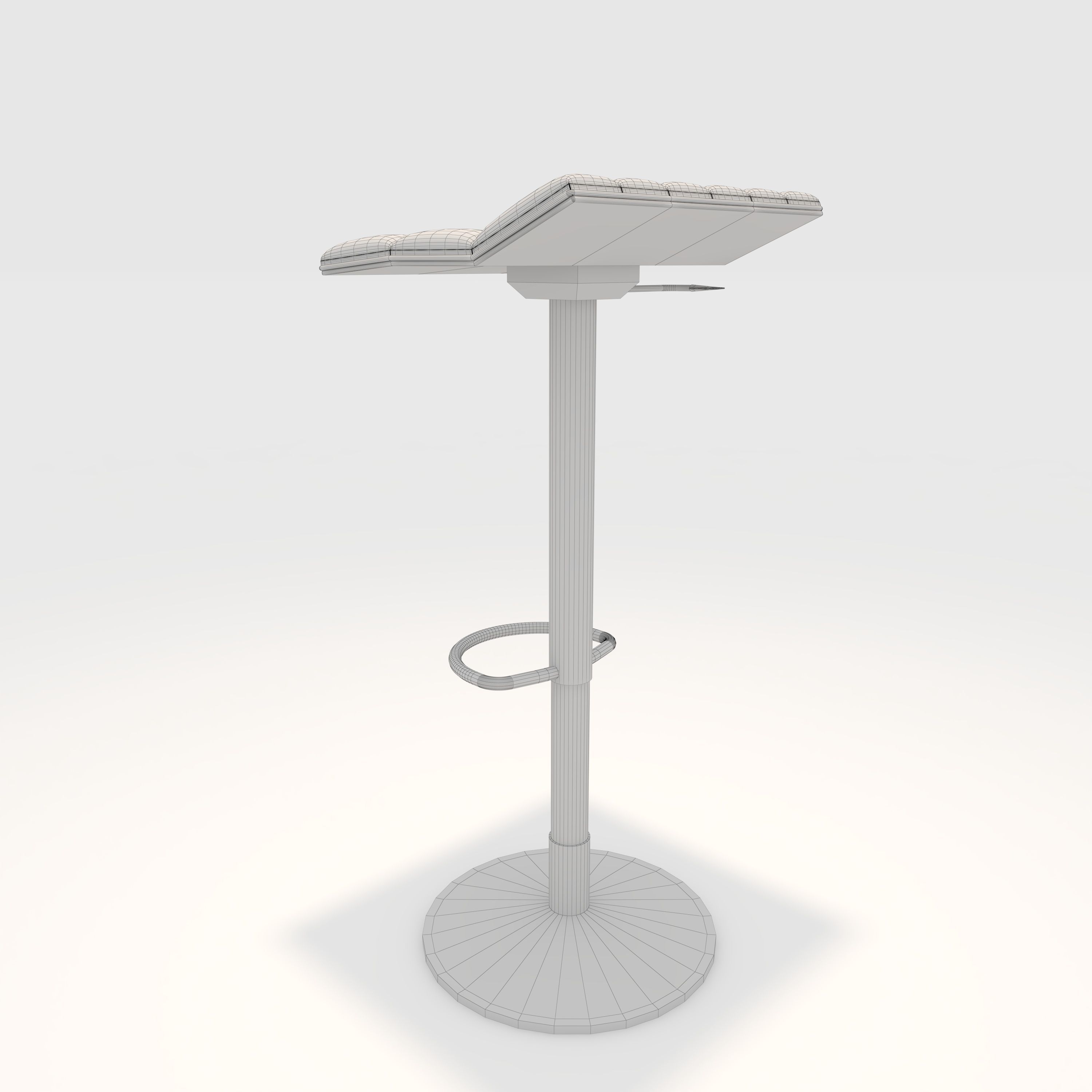 Bar Stool 16 3D model_11