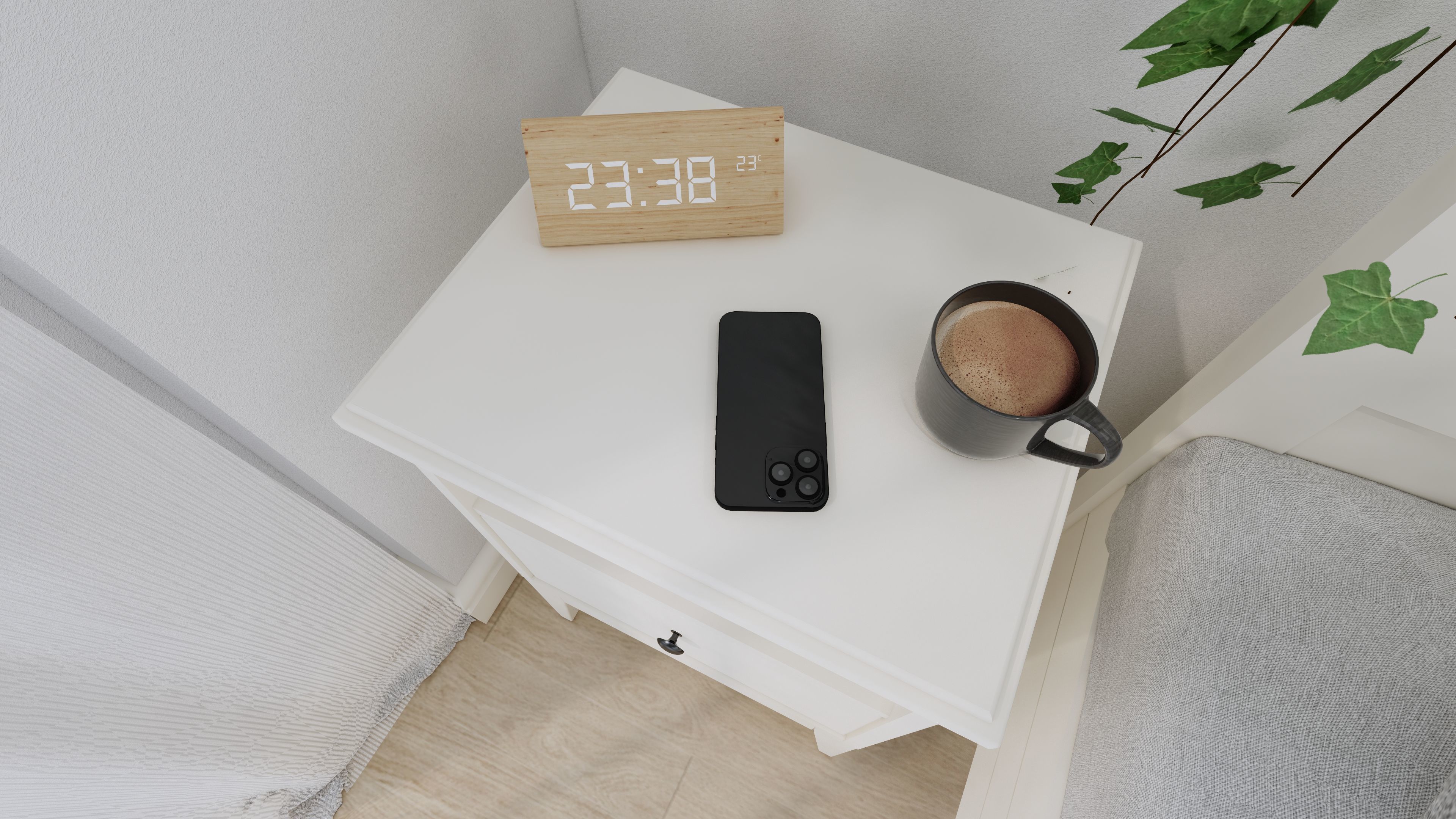 IKEA Idanas Nightstand 3D model_1