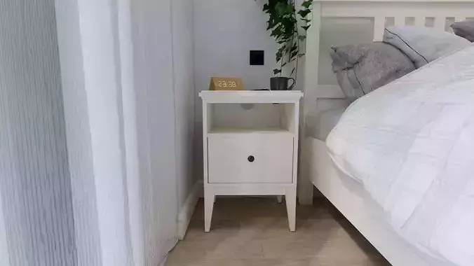 IKEA Idanas Nightstand 3D model