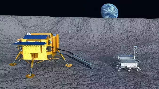 Chang e 4 lunar rover