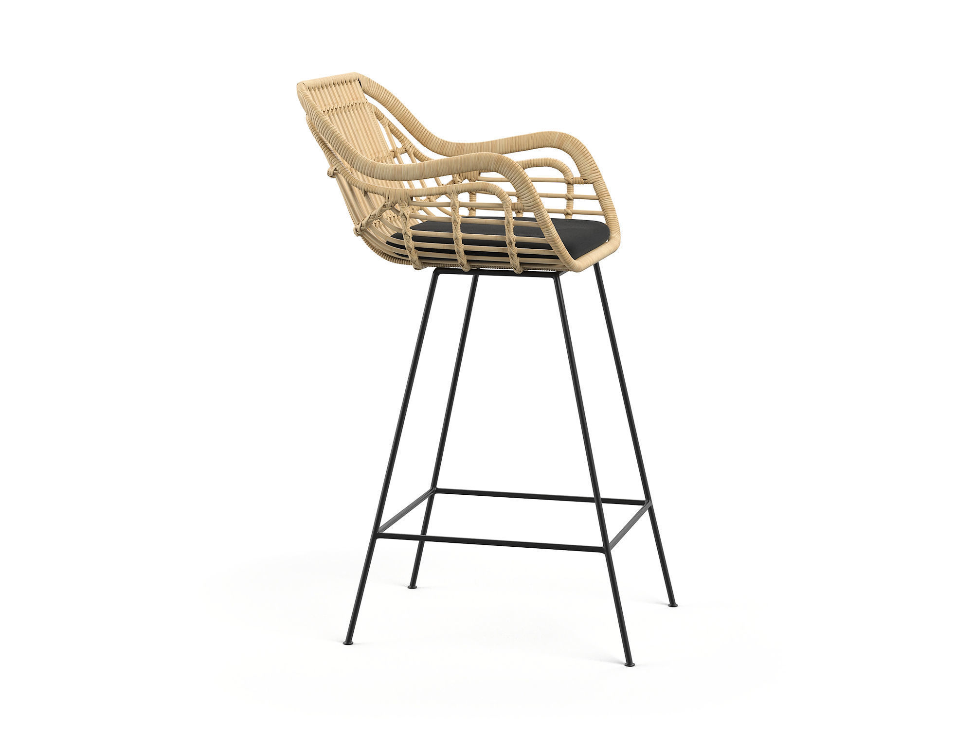 Chiloe Barchair RendezVousDeco 3D model_14