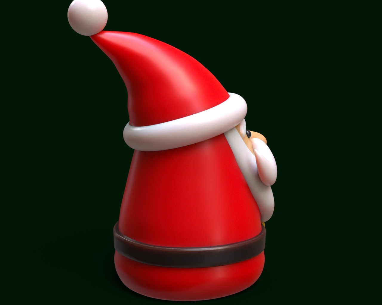 Santa Claus - Cute Christmas Decor  Free 3D print model_3
