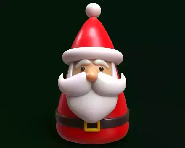 Santa Claus - Cute Christmas Decor  Free 3D print model