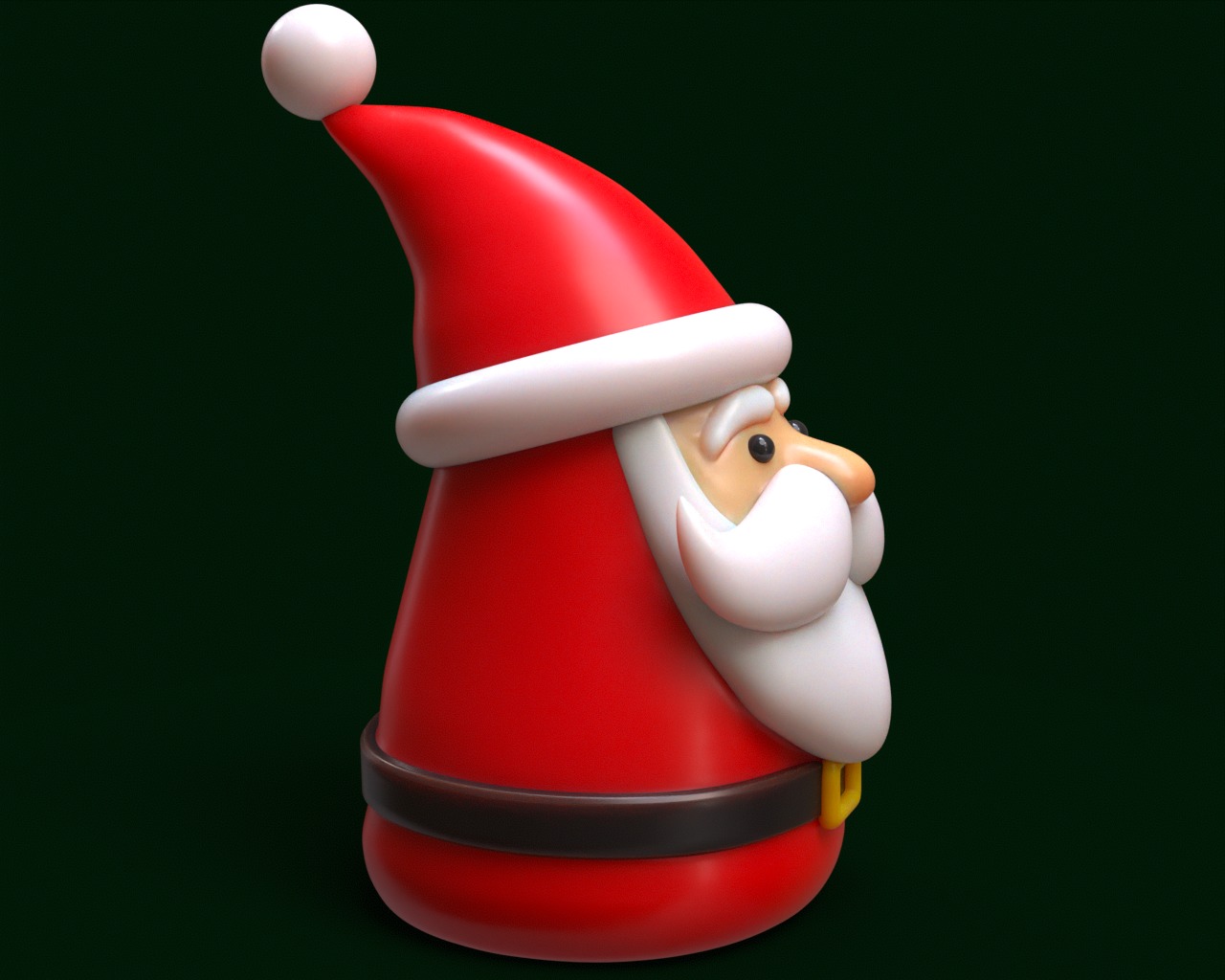 Santa Claus - Cute Christmas Decor  Free 3D print model_2