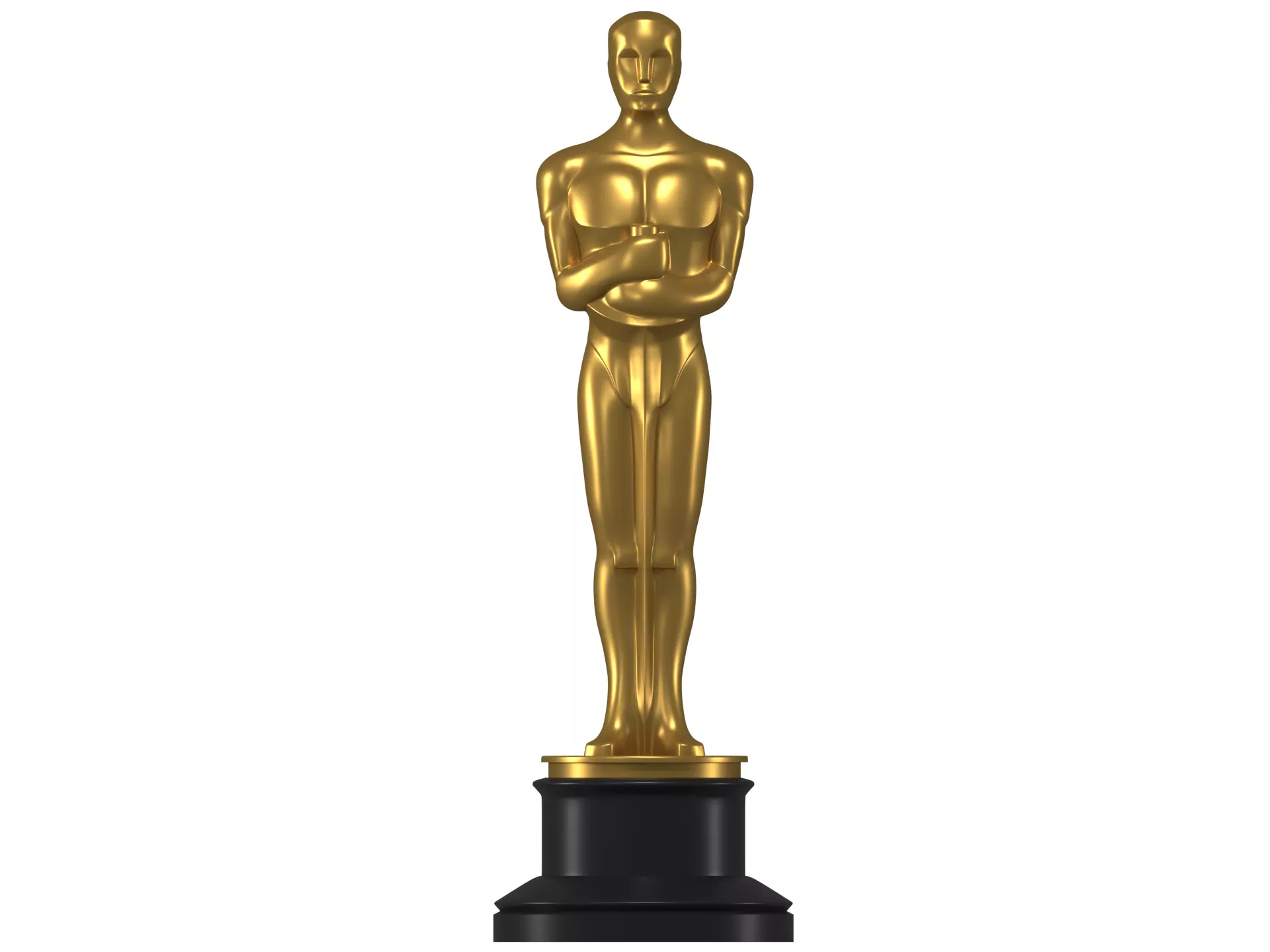 Oscar statuette 3D model
