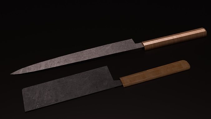 Kitchen Knives 3D model