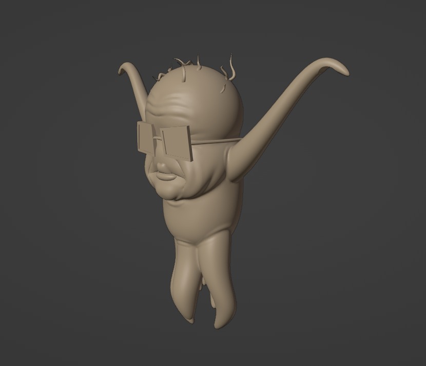 Granny Cuyler 3D print model_2