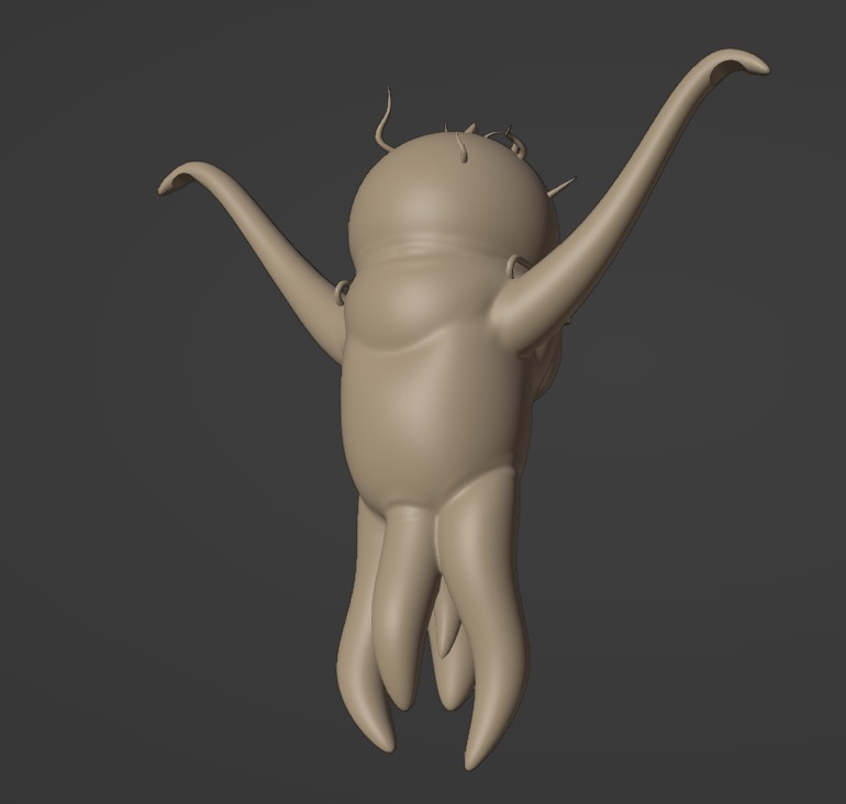 Granny Cuyler 3D print model_3