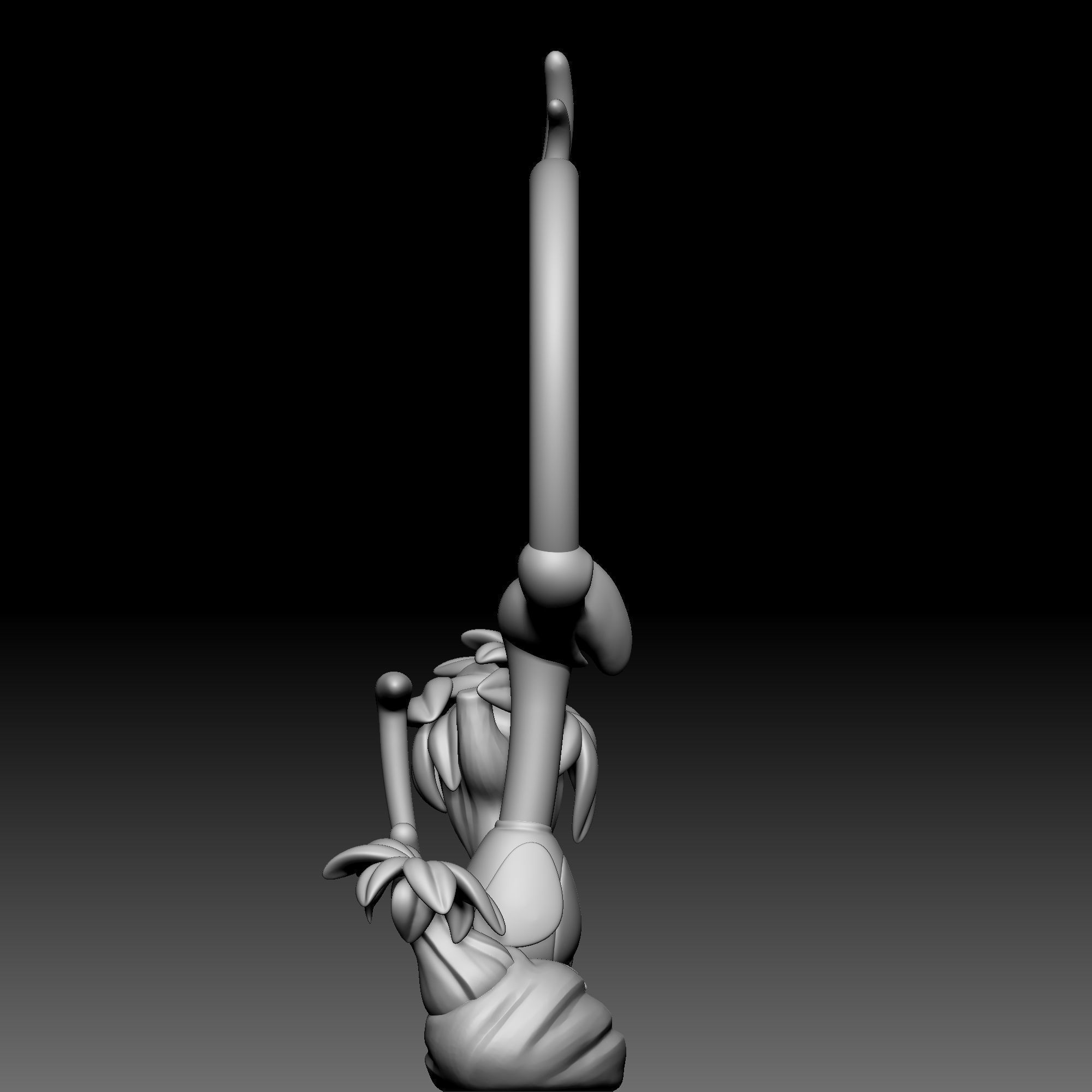 Bird - Mirror - Alice in Wonderland - 030 3D print model_6