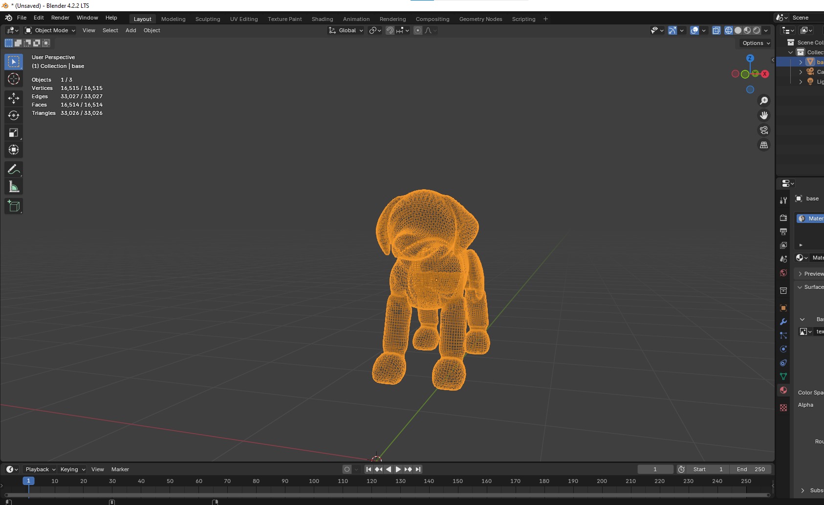Cute Robotic Dog 3D model_9