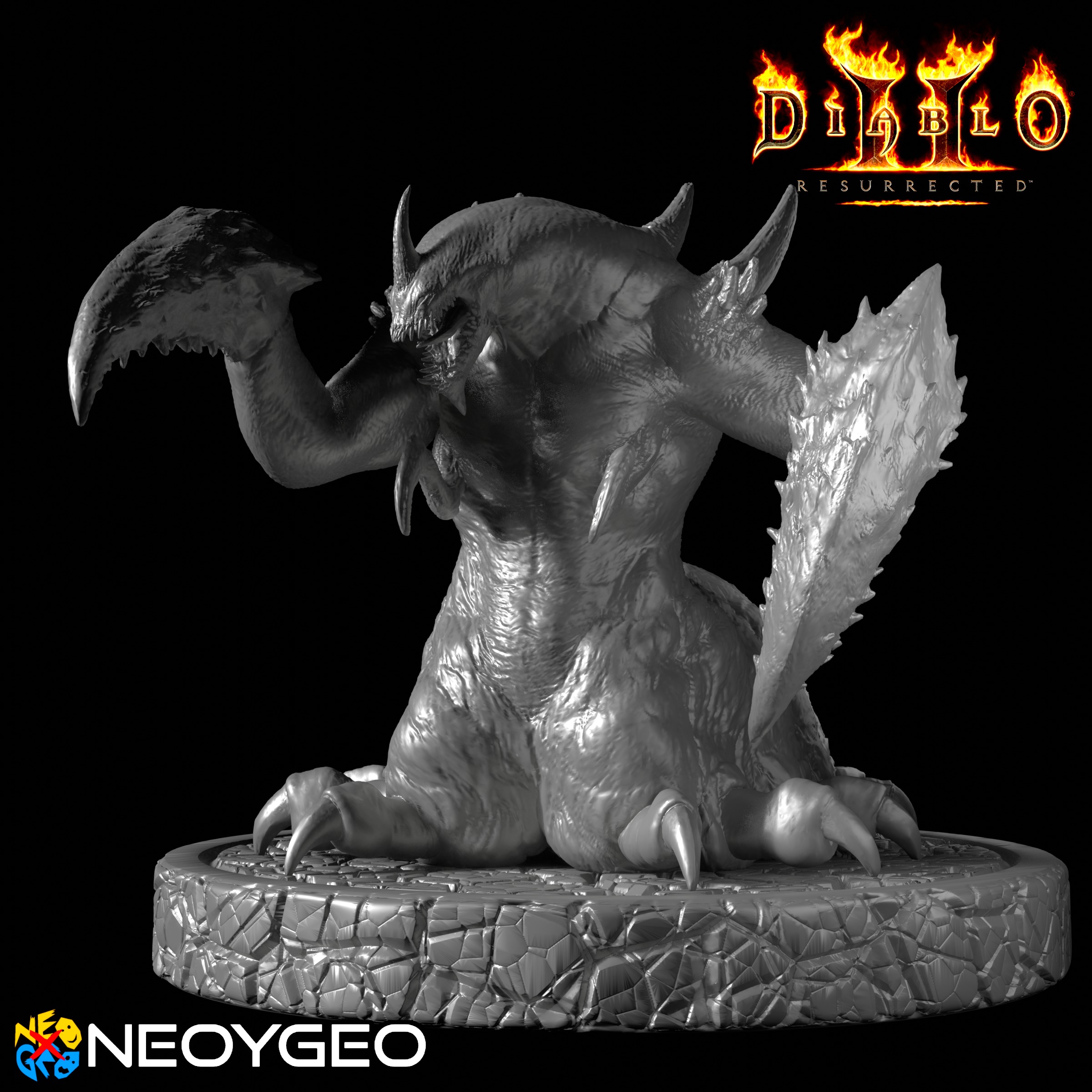 DURIEL PRINCE OF PAIN - DIABLO II 3D print model_2
