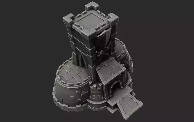 a Castle sculpt