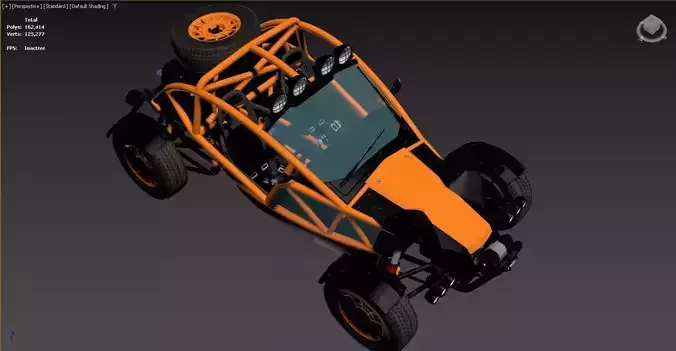 3D model of an off-road vehicle