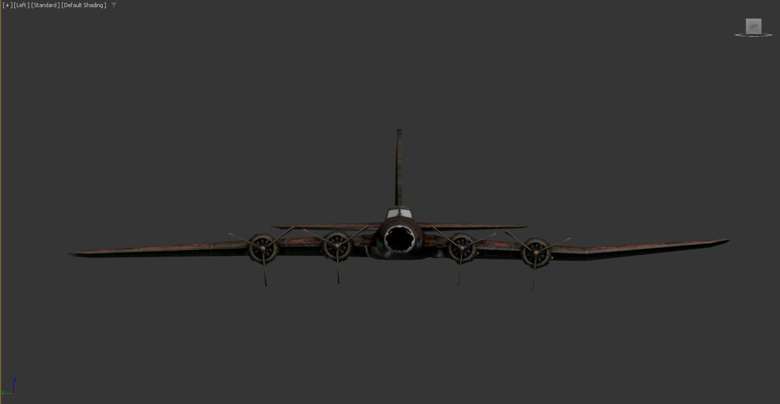 3D model of an old Low-poly 3D model_4