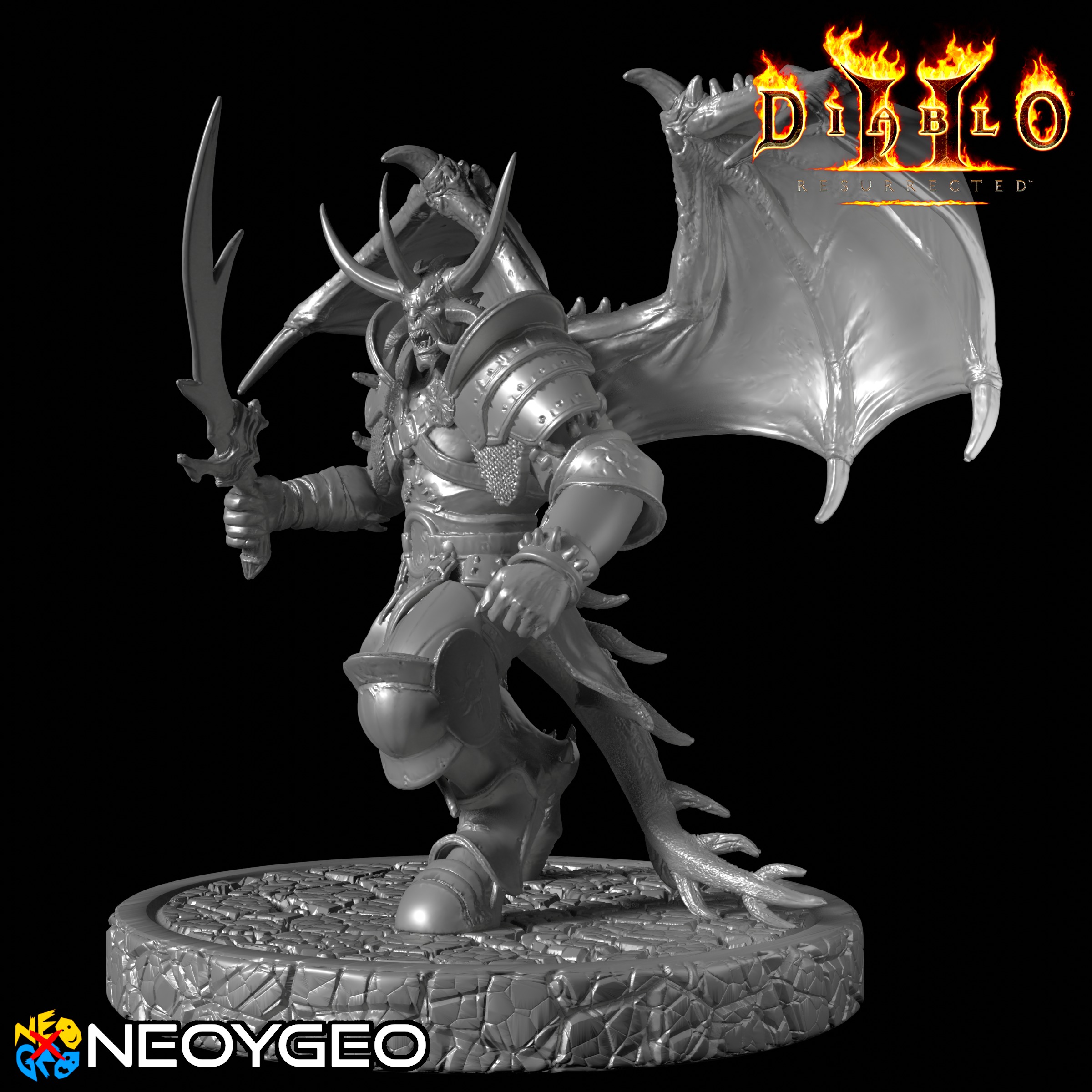 IZUAL THE FALLEN ANGEL - DIABLO II 3D print model_2