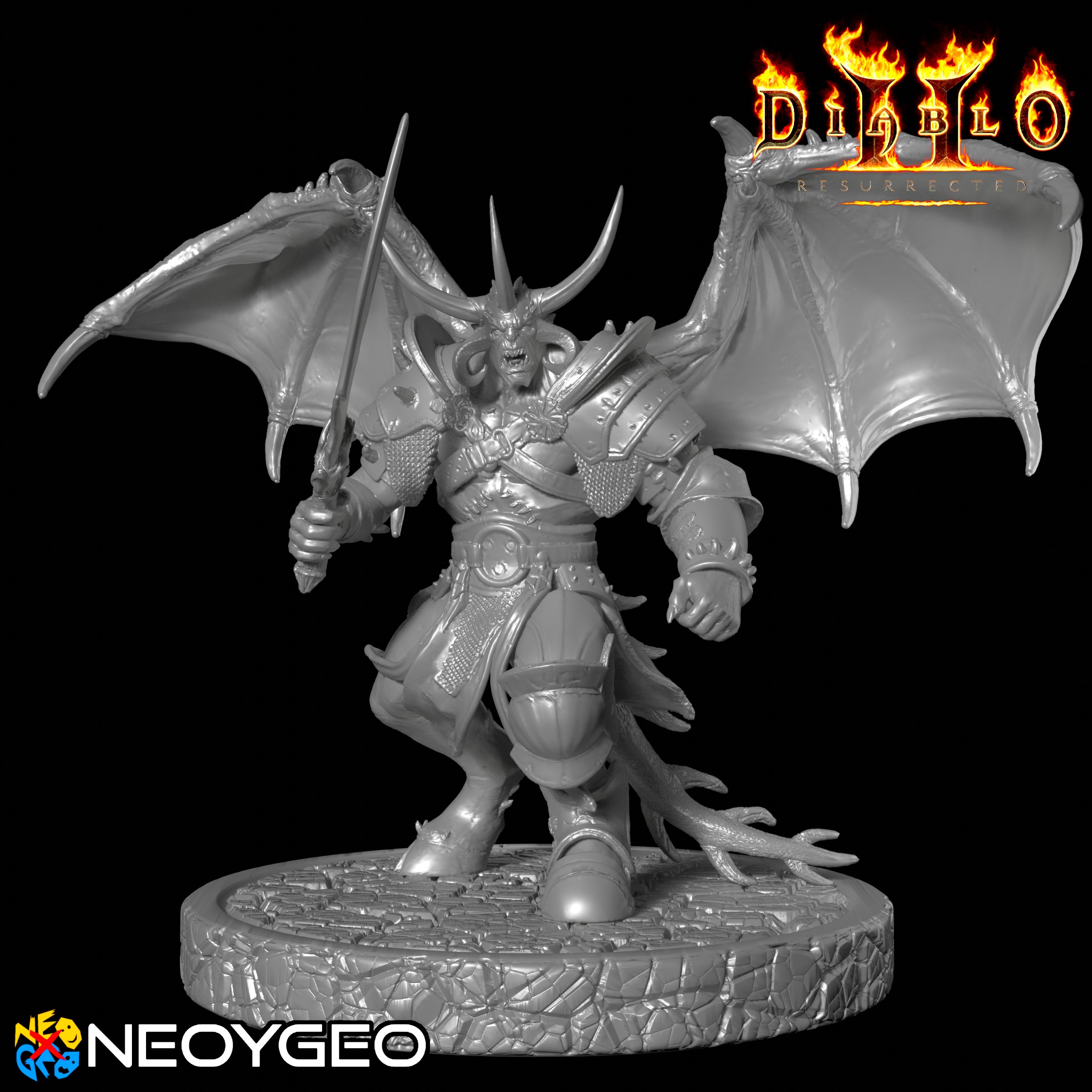 IZUAL THE FALLEN ANGEL - DIABLO II 3D print model_1