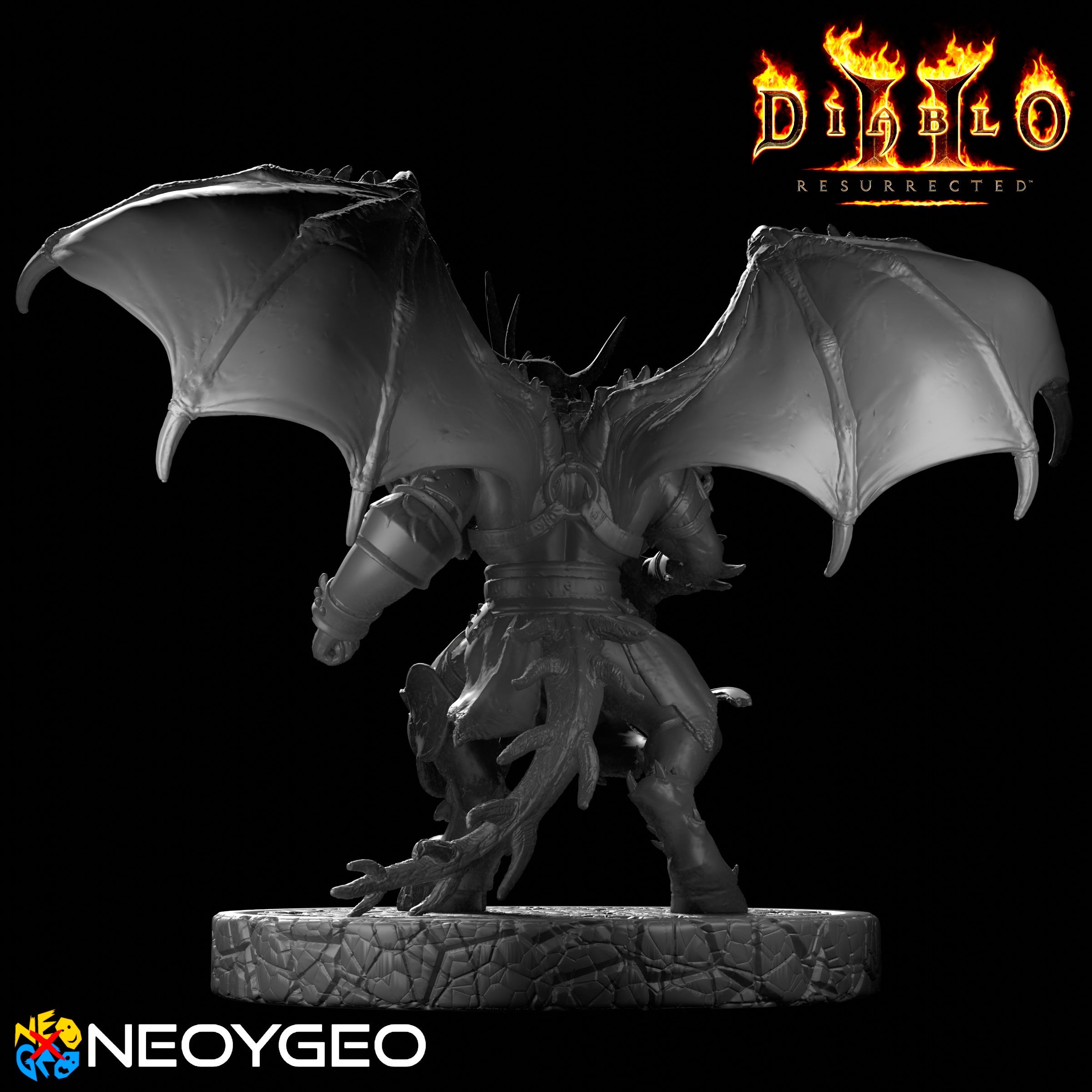 IZUAL THE FALLEN ANGEL - DIABLO II 3D print model_4