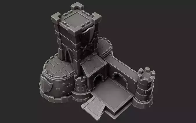 a Castle sculpt