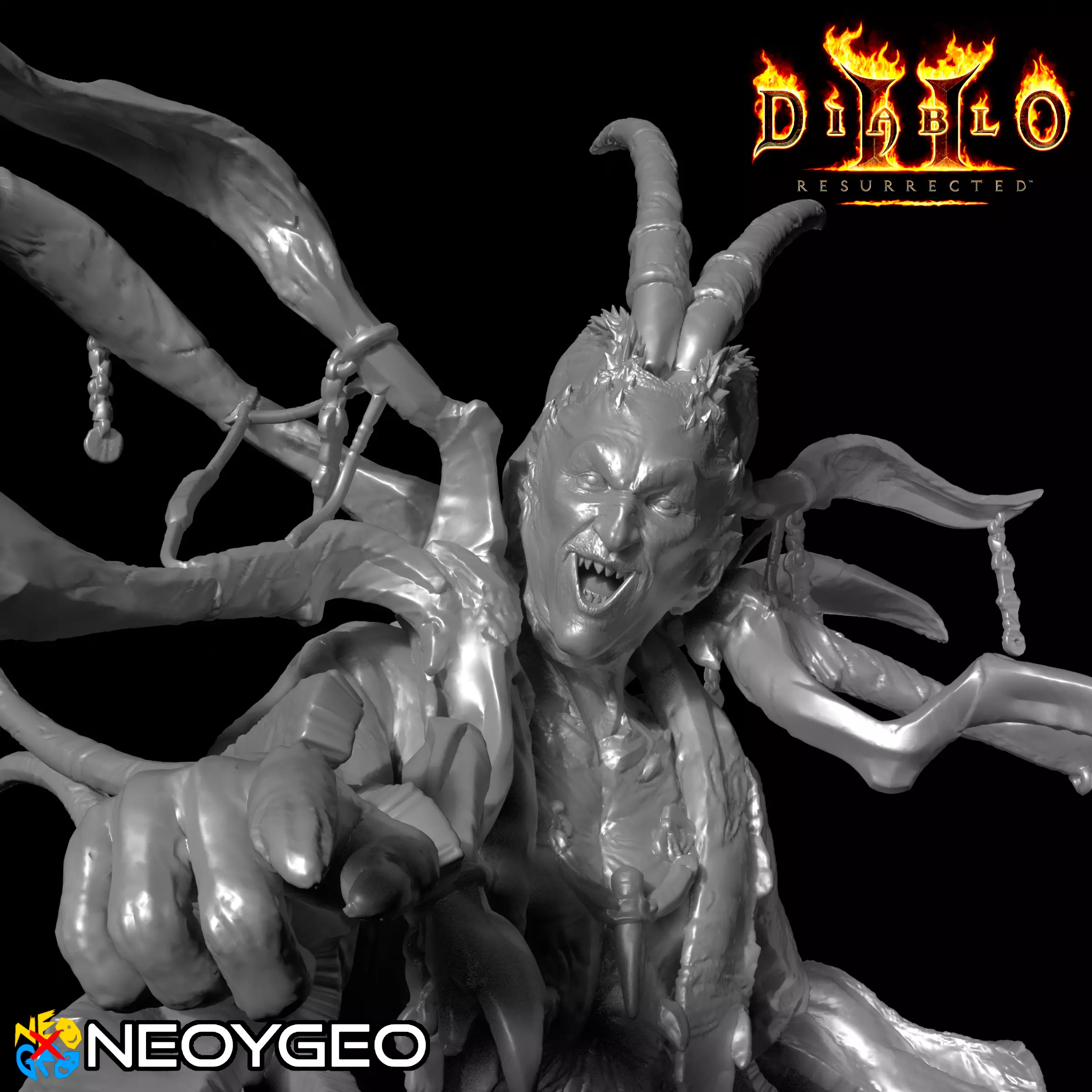 BAAL LORD OF DESTRUCTION - DIABLO II 3D print model_0