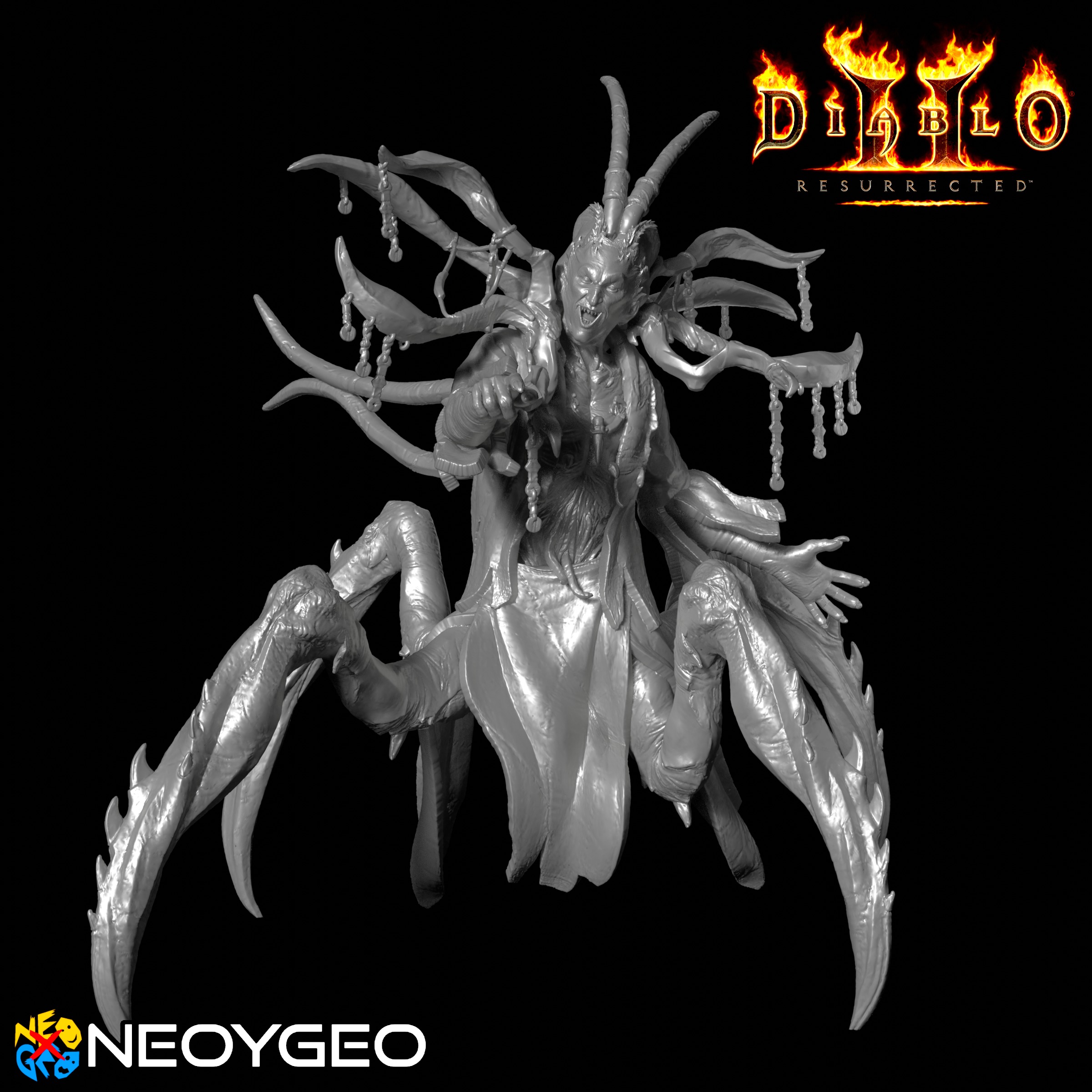 BAAL LORD OF DESTRUCTION - DIABLO II 3D print model_1