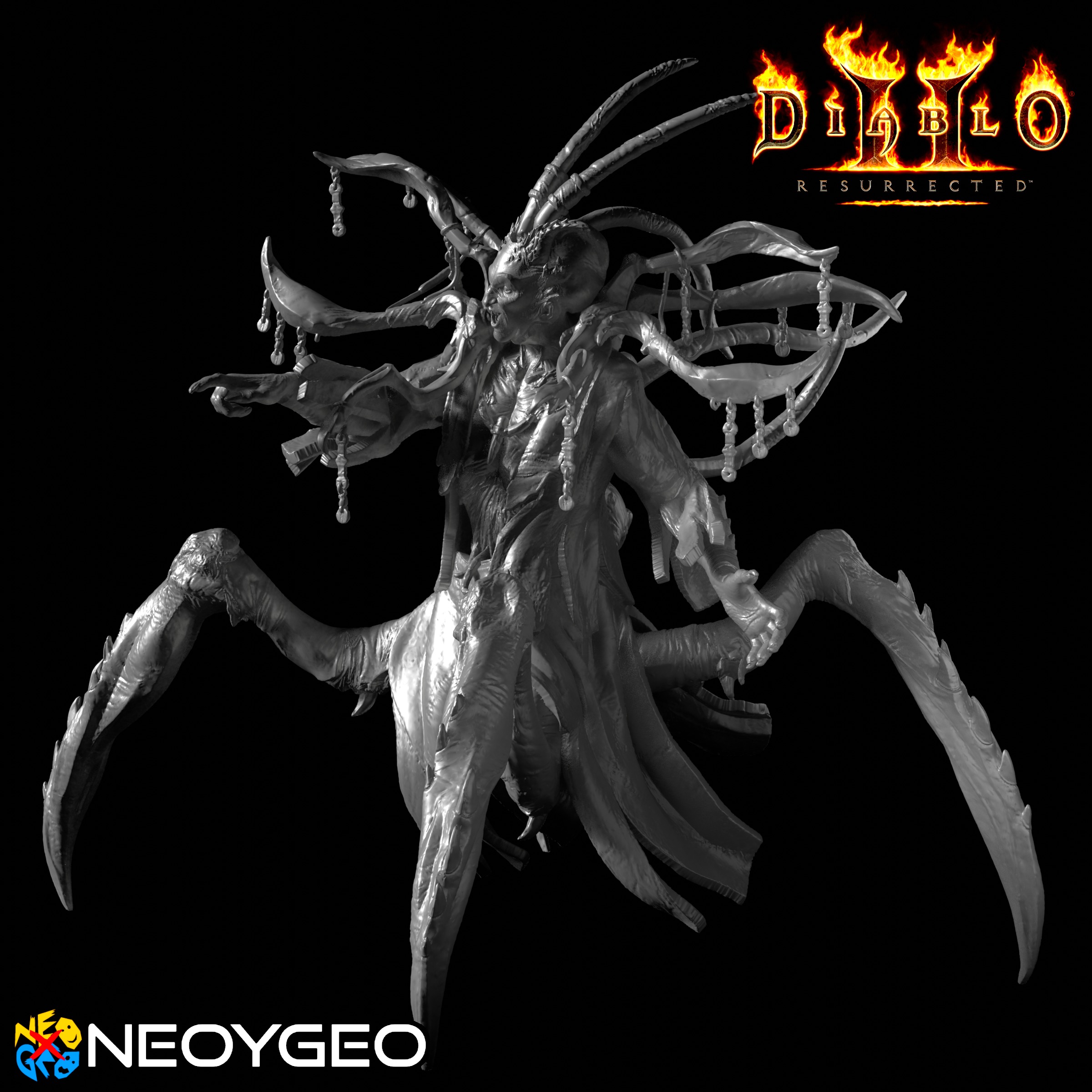BAAL LORD OF DESTRUCTION - DIABLO II 3D print model_2