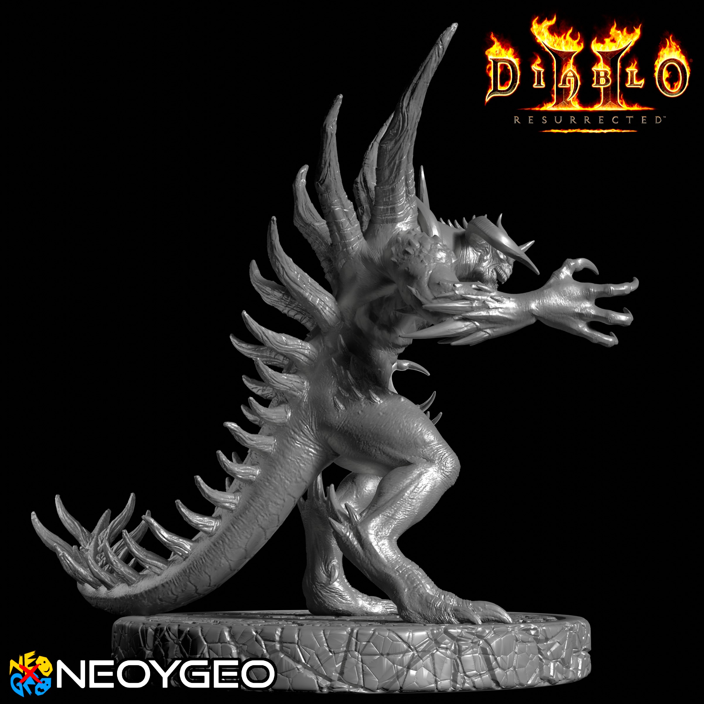 DIABLO LORD OF TERROR - DIABLO II 3D print model_3
