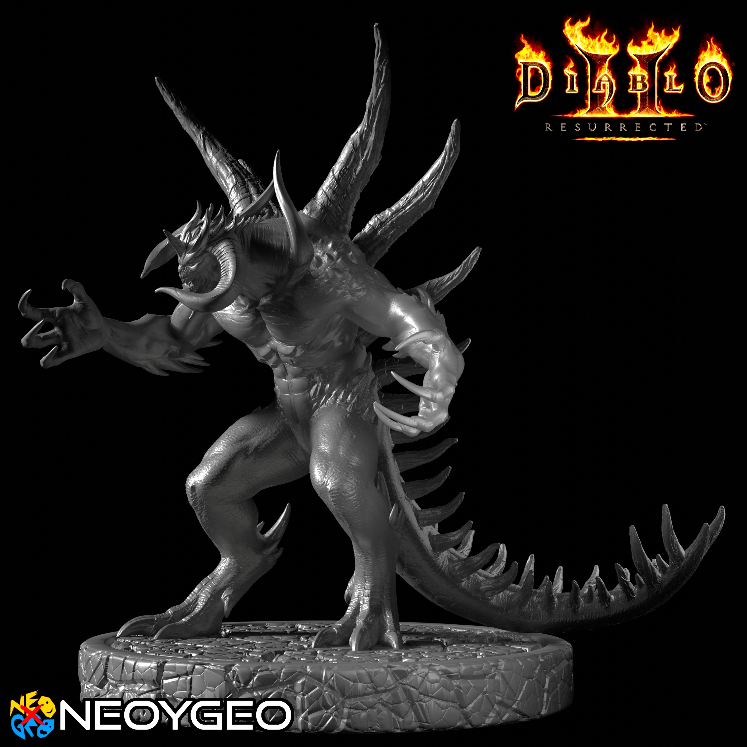 DIABLO LORD OF TERROR - DIABLO II 3D print model_2