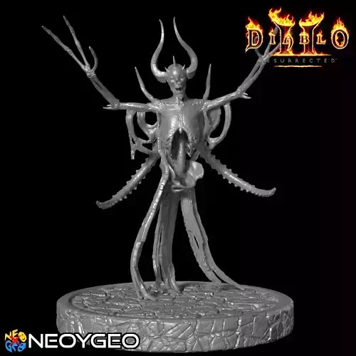 MEPHISTO LORD OF HATRED - DIABLO II Free 3D print model
