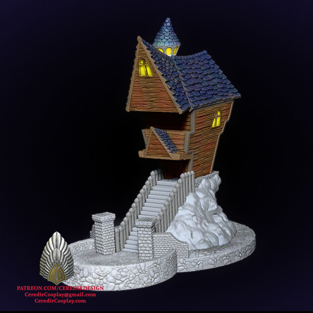 Nightmare before Christmas Dice Tower3D DIGITAL DOWNLOAD 3D print model_5