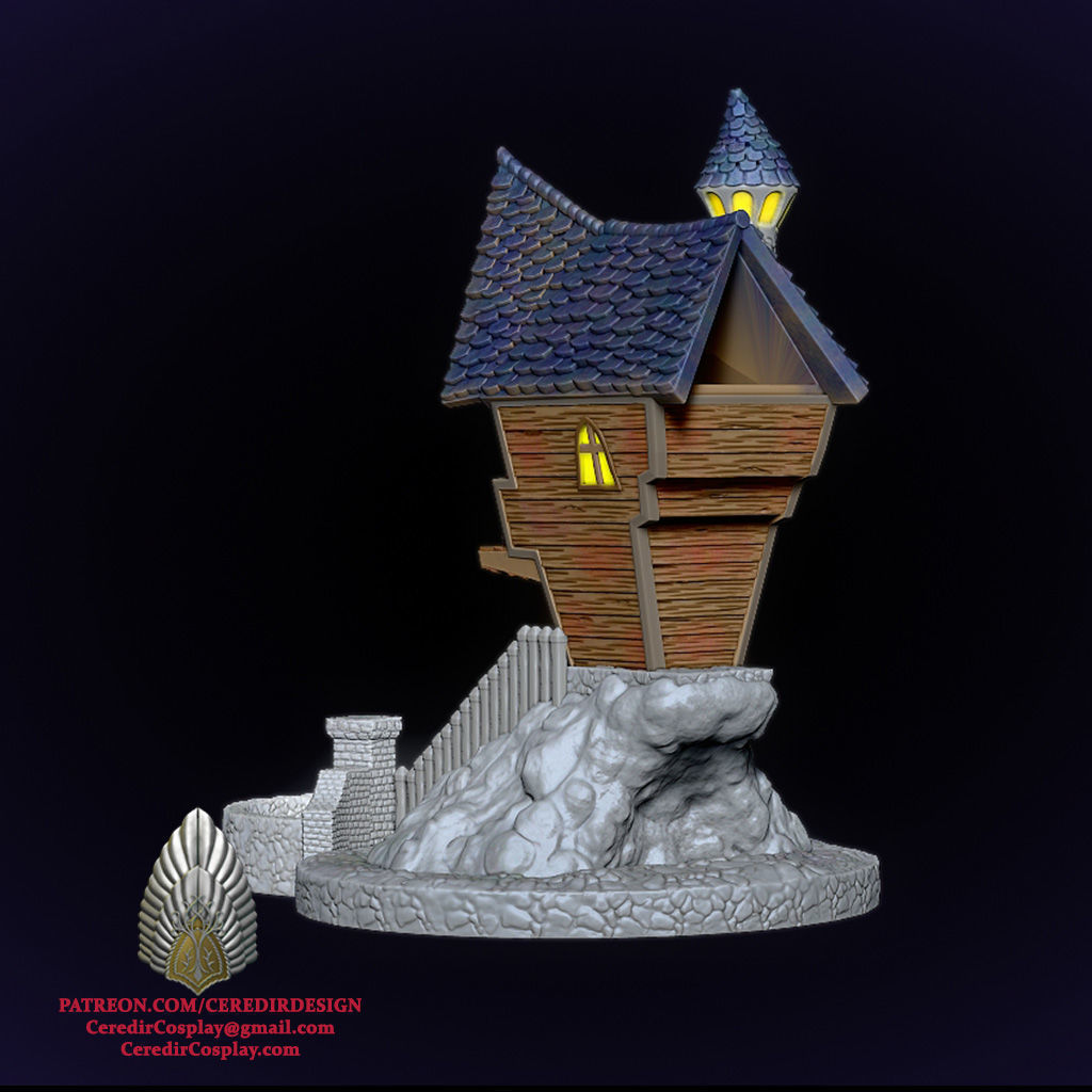Nightmare before Christmas Dice Tower3D DIGITAL DOWNLOAD 3D print model_3