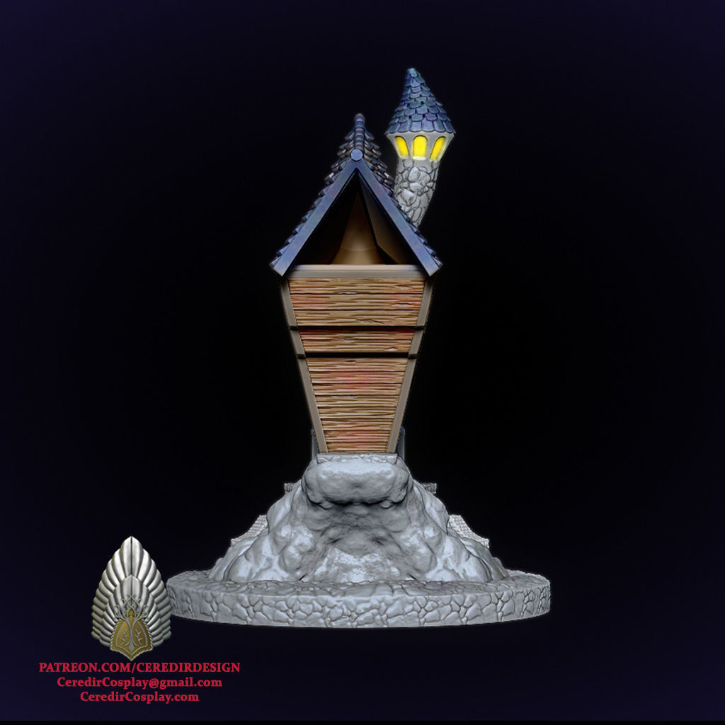 Nightmare before Christmas Dice Tower3D DIGITAL DOWNLOAD 3D print model_2