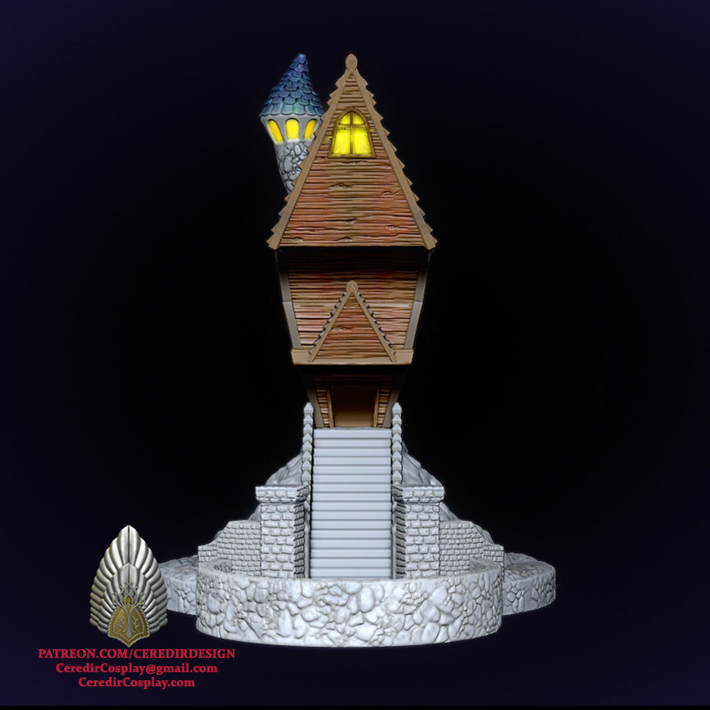 Nightmare before Christmas Dice Tower3D DIGITAL DOWNLOAD 3D print model_6