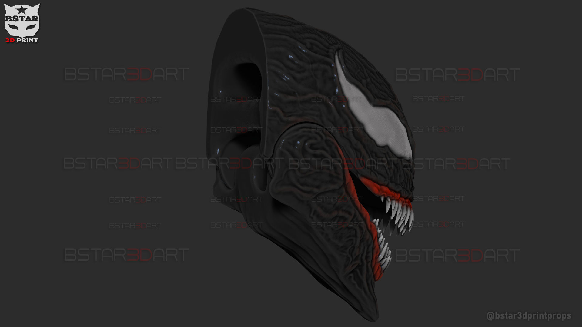 Venom Shadow Clone- Wearable in Hand - Marvel Comics 3D print model_25