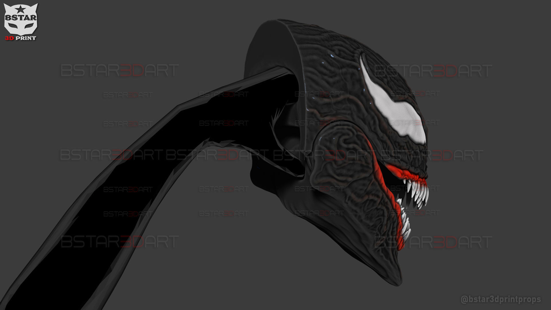 Venom Shadow Clone- Wearable in Hand - Marvel Comics 3D print model_19