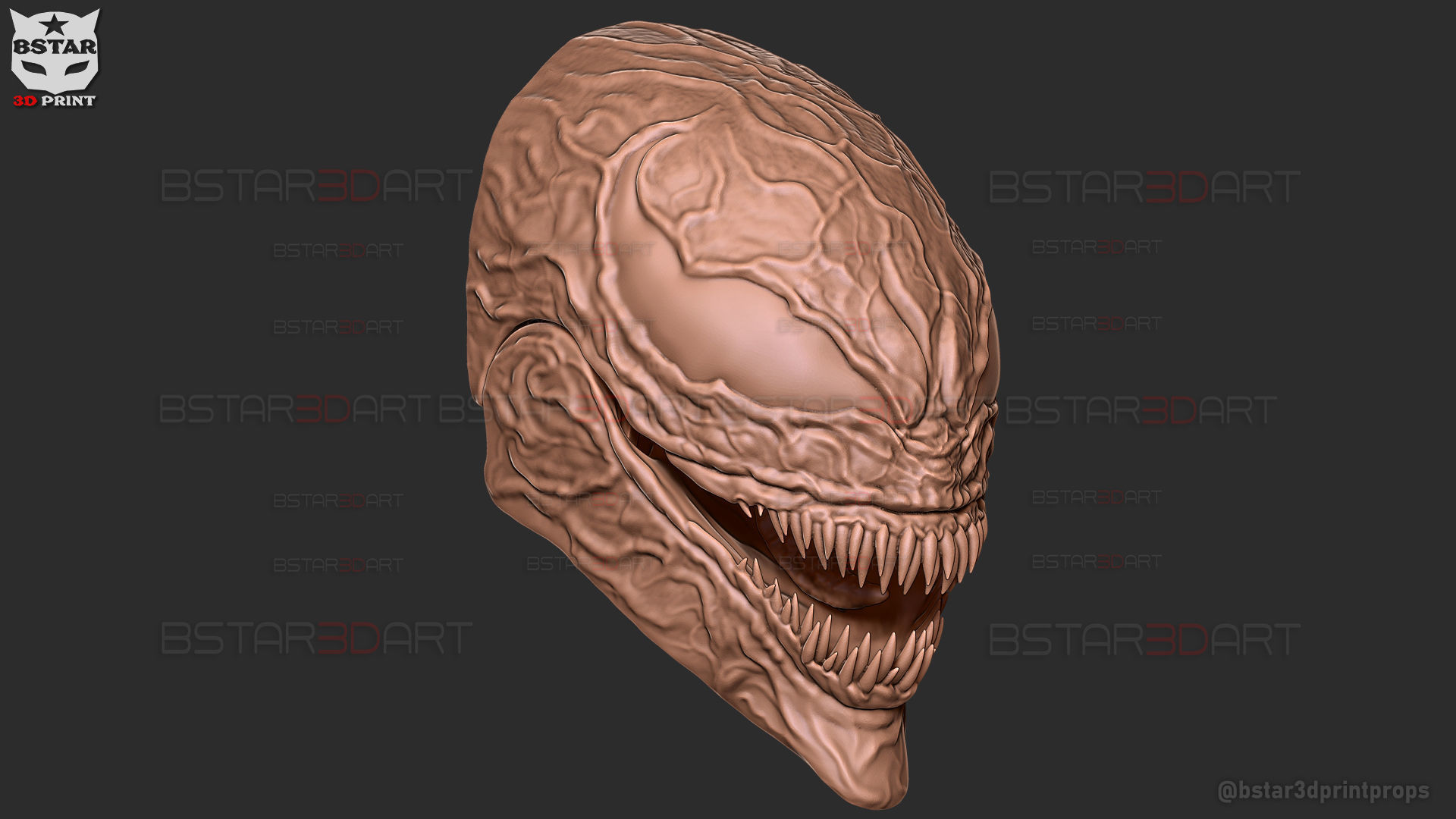 Venom Shadow Clone- Wearable in Hand - Marvel Comics 3D print model_29