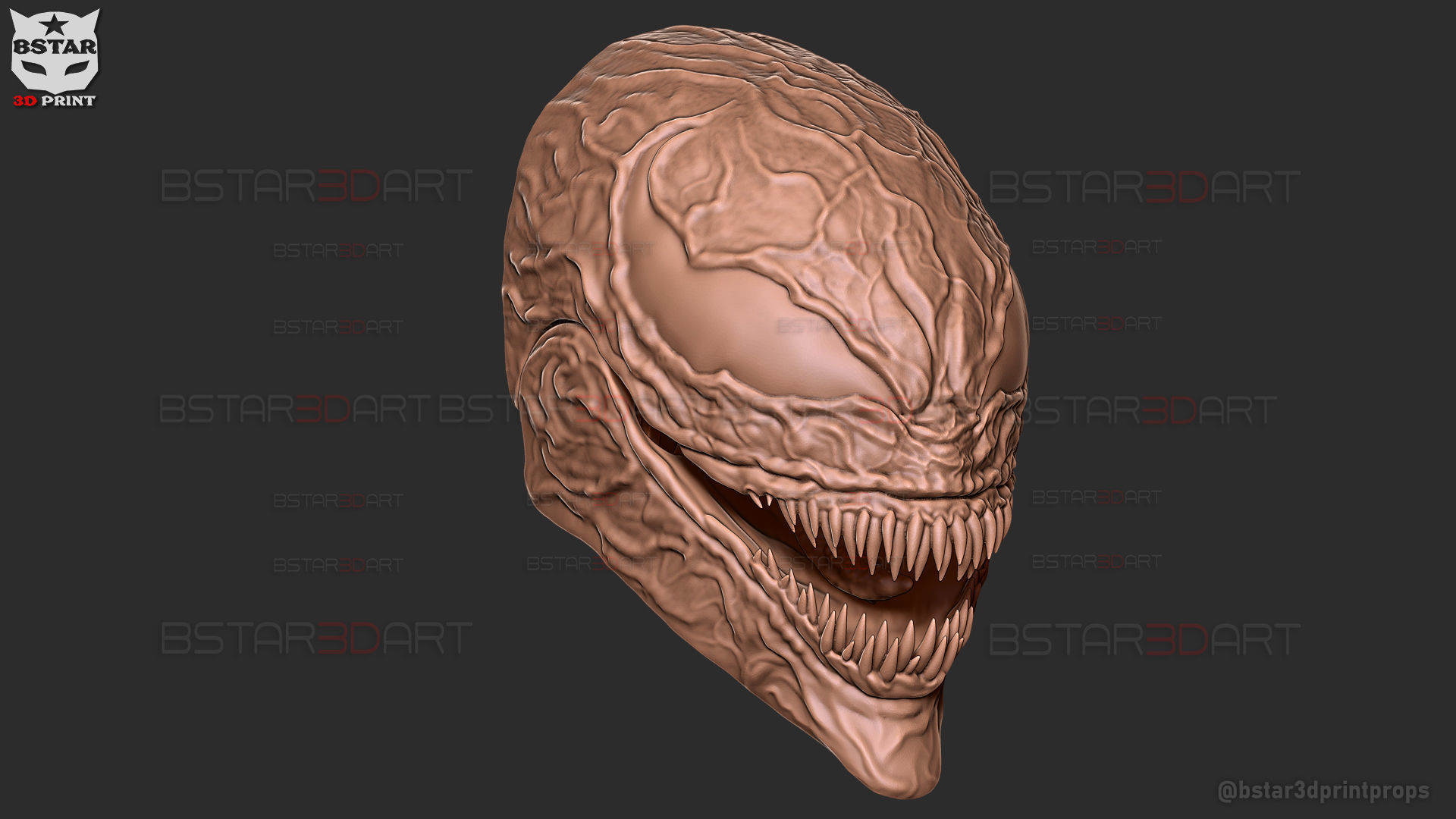 Venom Shadow Clone- Wearable in Hand - Marvel Comics 3D print model_26