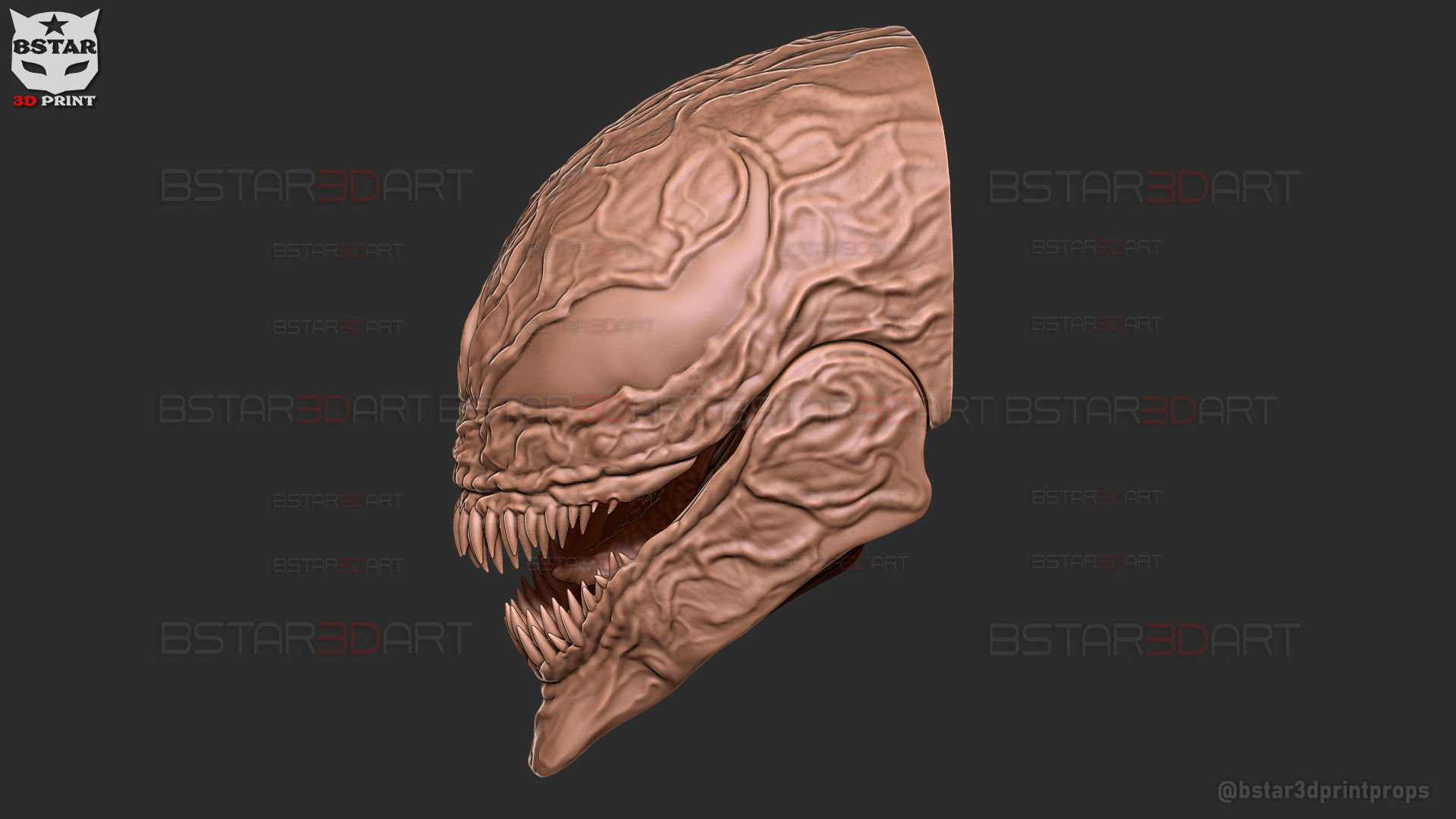 Venom Shadow Clone- Wearable in Hand - Marvel Comics 3D print model_27