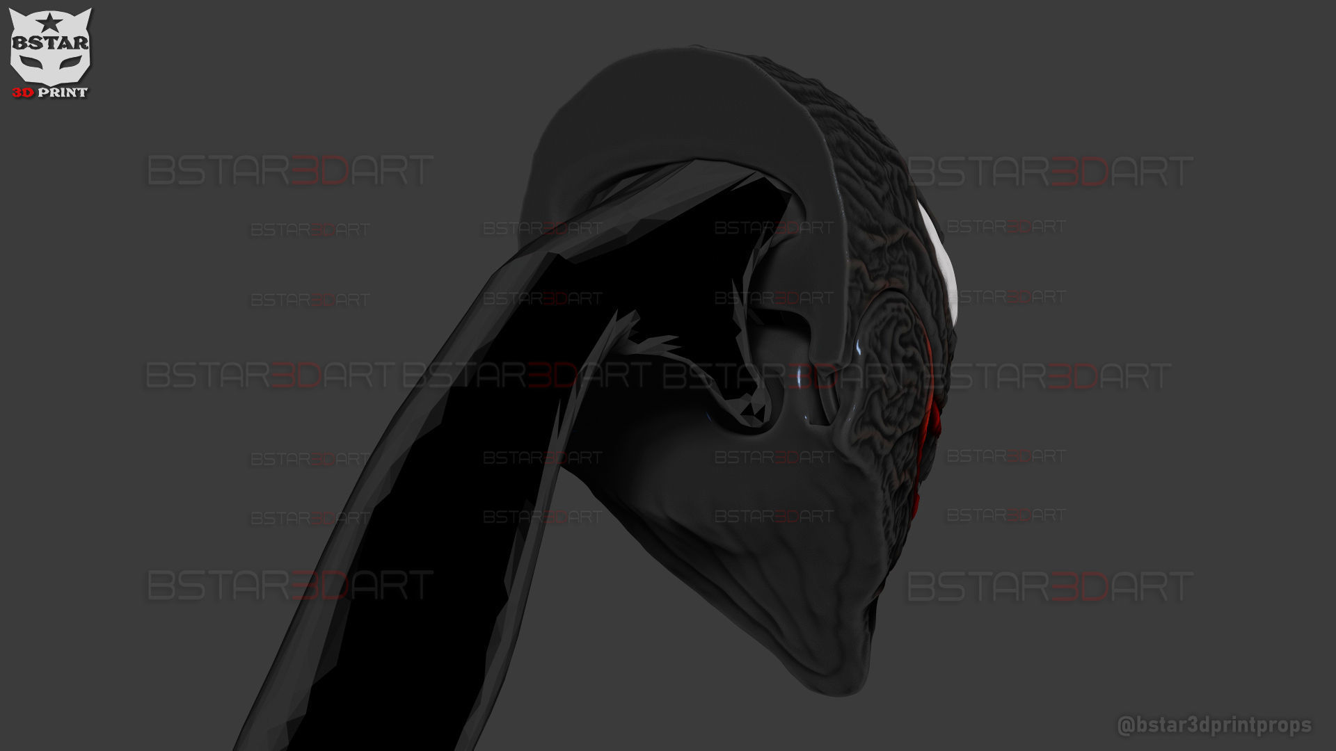 Venom Shadow Clone- Wearable in Hand - Marvel Comics 3D print model_18