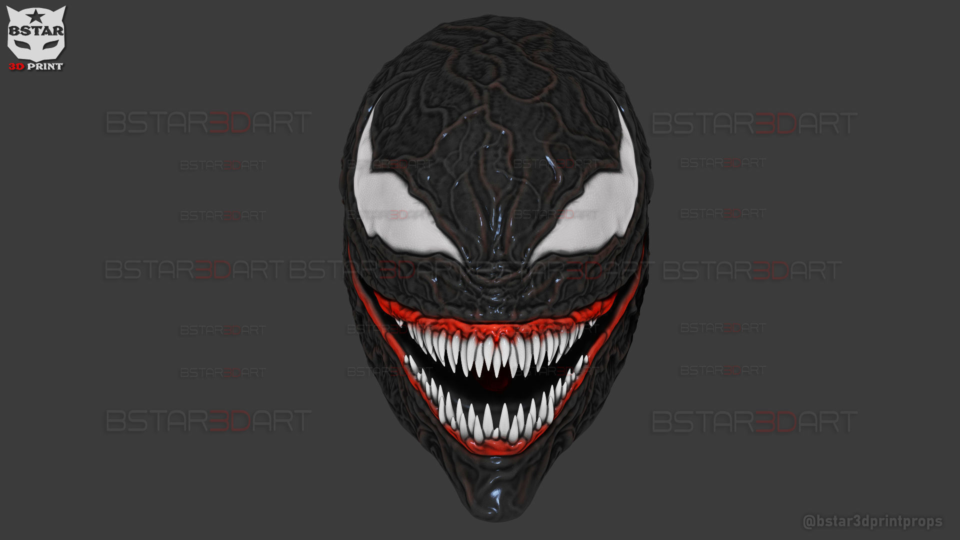 Venom Shadow Clone- Wearable in Hand - Marvel Comics 3D print model_22