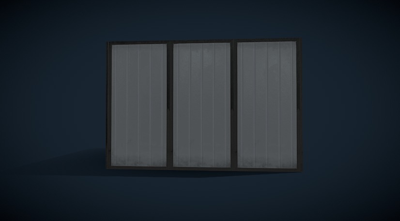 Office Desk 3D model_3