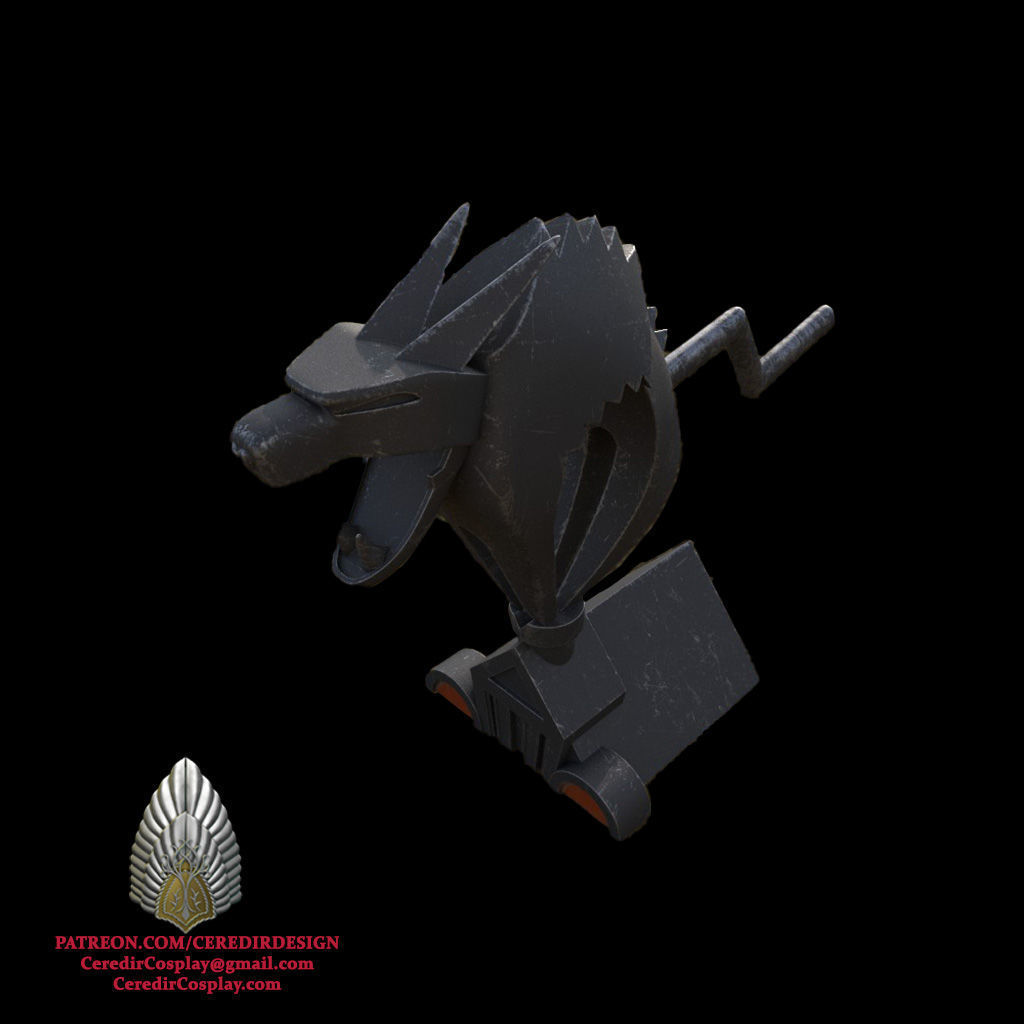 Nightmare before Christmas Scream CAt 3D DIGITAL DOWNLOAD 3D print model_4