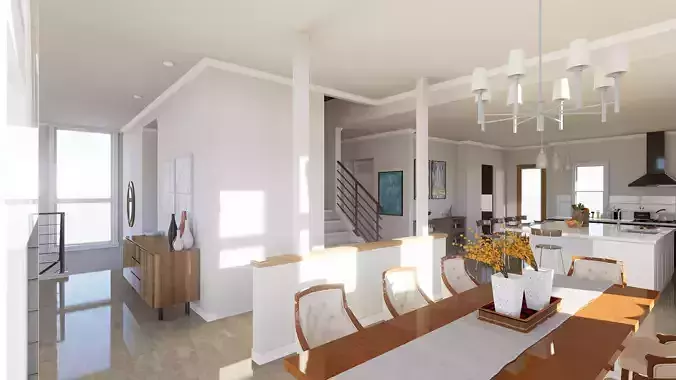 Villa House interior