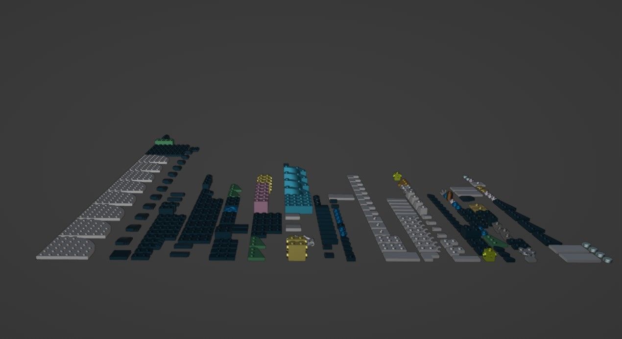 PixelBricks3D - Lego Christmas Penguin  3D print model_5