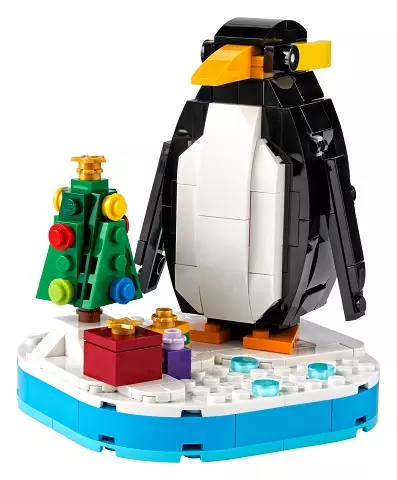 PixelBricks3D - Lego Christmas Penguin  3D print model_0