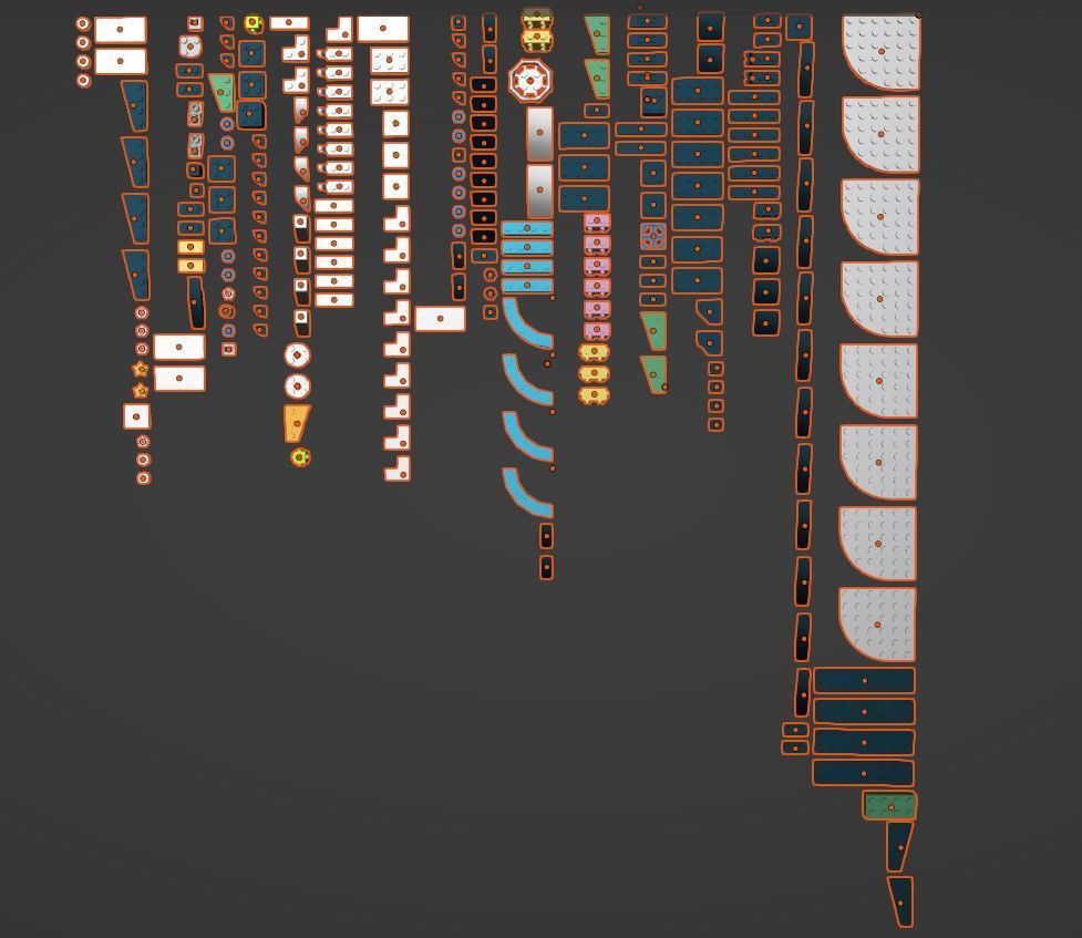 PixelBricks3D - Lego Christmas Penguin  3D print model_4