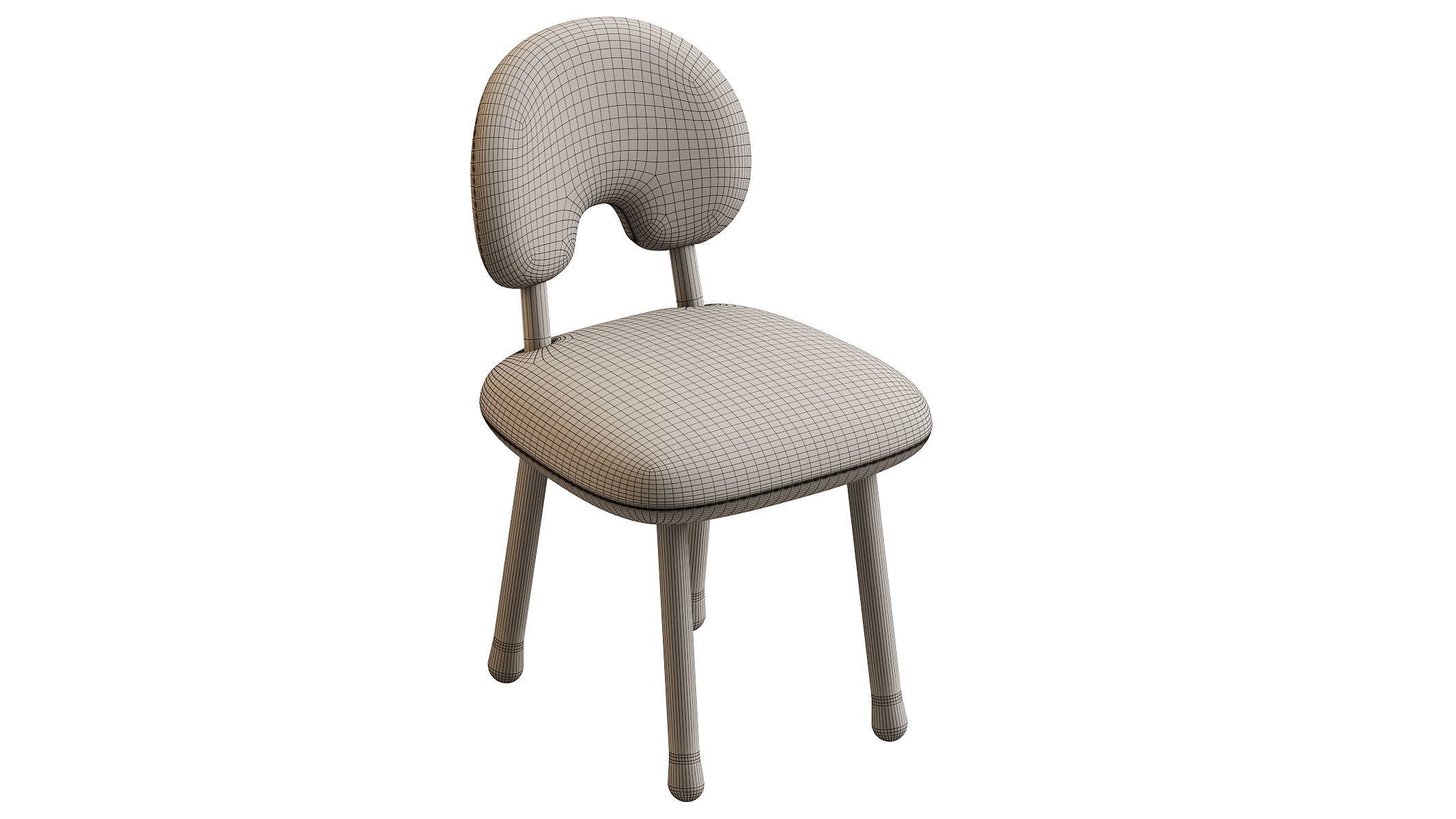 Mr Oops Chair 3D model_9