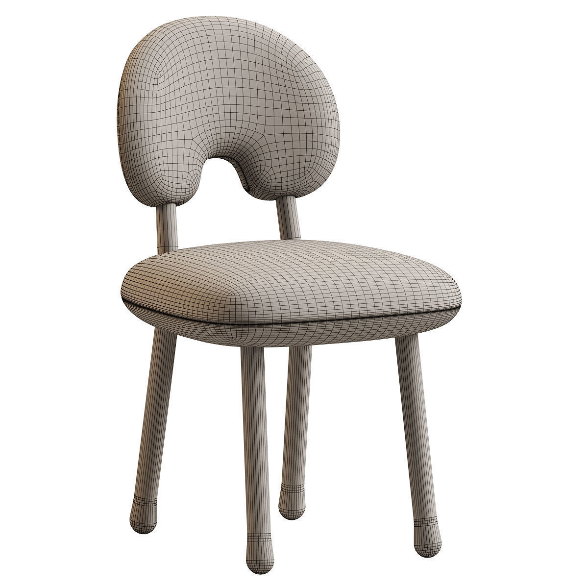 Mr Oops Chair 3D model_21
